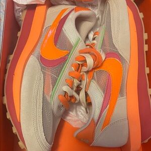 Nike Women's Sneakers - Orange, Pink, Gray